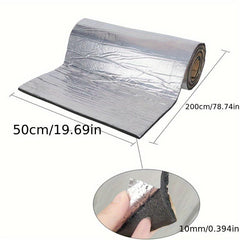 Car Acoustic Thermal Sound Deadener Mat 50x200cm