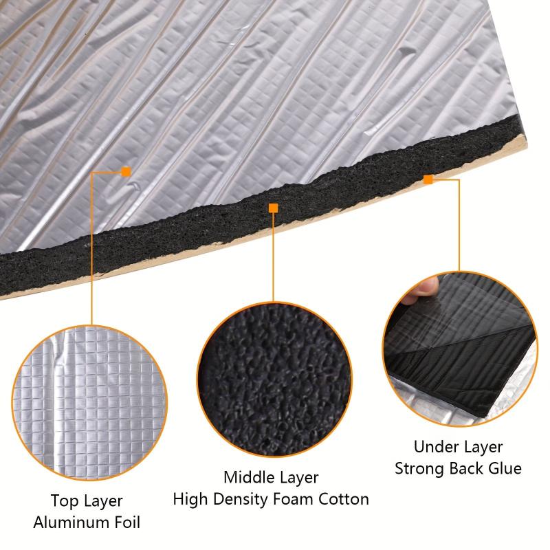Car Acoustic Thermal Sound Deadener Mat 50x200cm