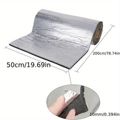Car Acoustic Thermal Sound Deadener Mat 50x200cm