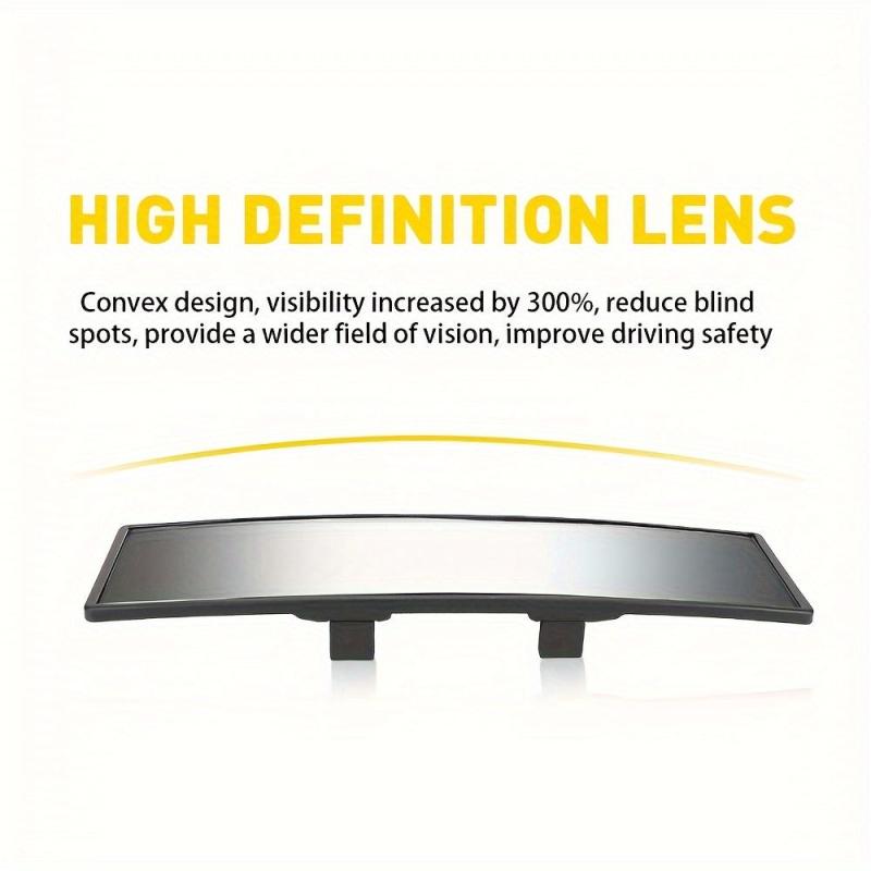 240mm Panoramic Wide Angle Convex Rearview Mirror Lens