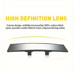240mm Panoramic Wide Angle Convex Rearview Mirror Lens