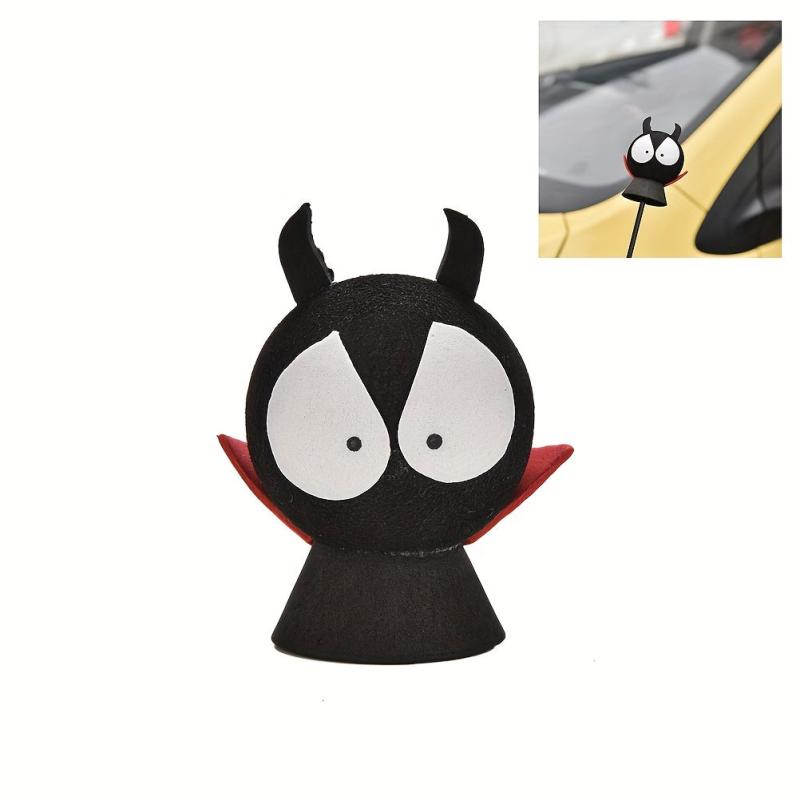 Red Coat Devil Car Antenna Ball - Environmental Protection