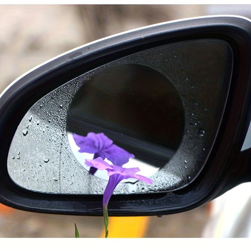 4pcs Car Rearview Mirror Rainproof Film Clear Vision on Rainy Days