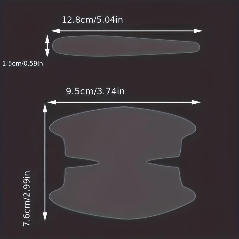 Invisible Scratch Resistant Stickers for Car Door Handles - Pack of 8