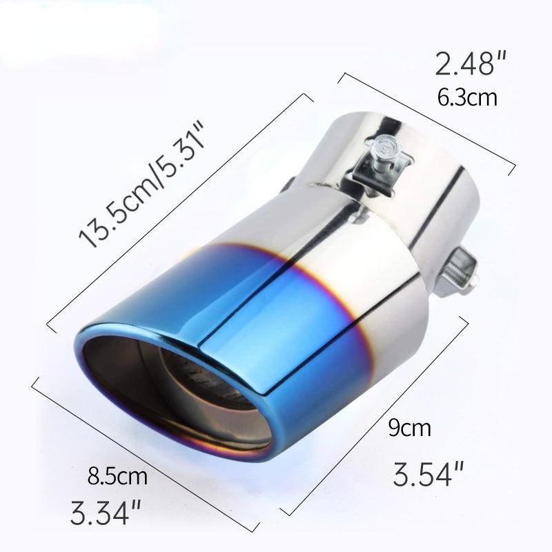 Universal Car Exhaust Muffler Steel Tail Pipe