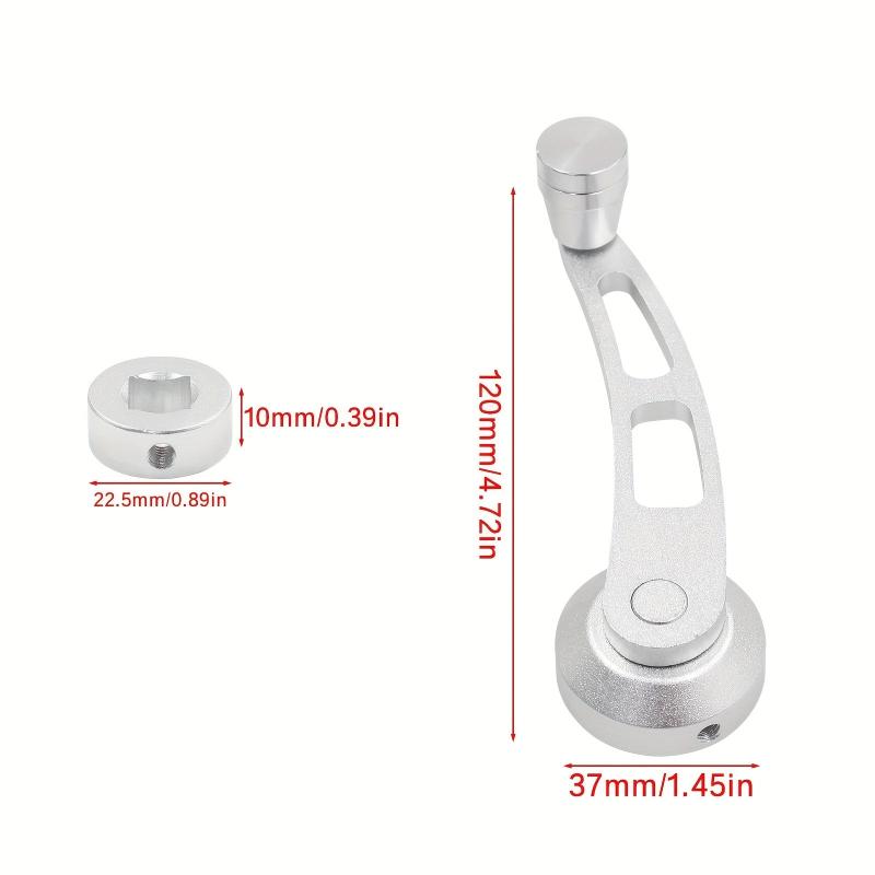 Aluminum Alloy Car Window Crank Handle Square Hand Crank
