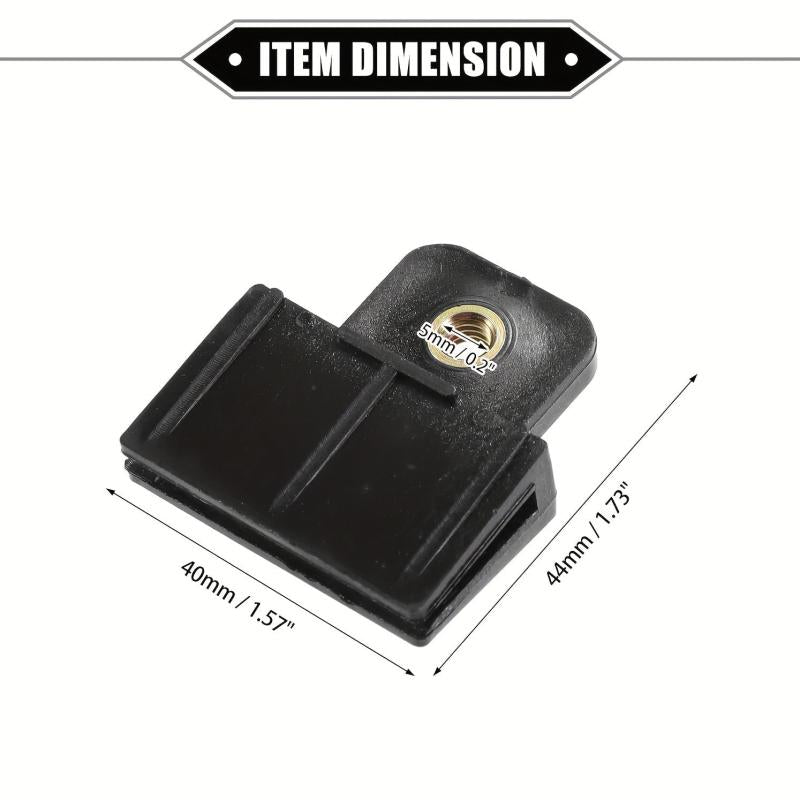 2pcs Glass Retainer Clip 4 X 3 X 1 Regulator Holder Sash Clip Universal