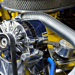 Stainless Steel Exhaust Hose for Generator and Car - 2 Clamps Included