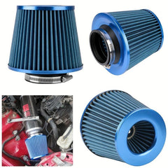 High Flow Car Air Filter Induction Kit 3in 77mm Cold Air Intake