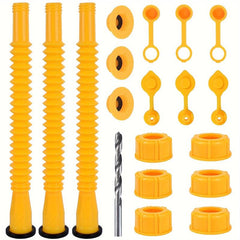 22pcs Gas Can Replacement Nozzle, Upgraded Tube, Extendable to 12.01inch