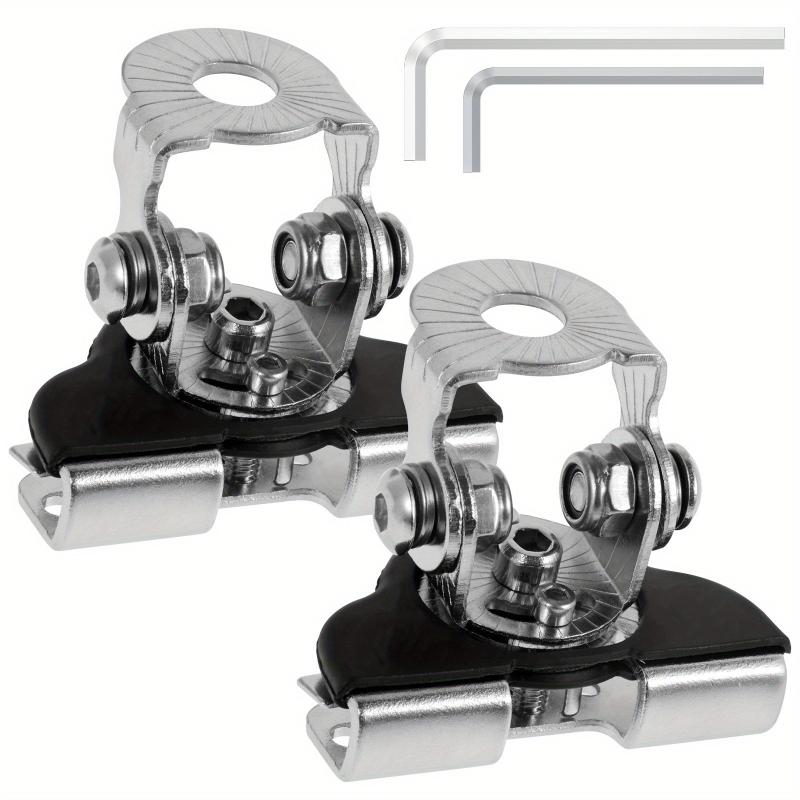2pcs LED Light Bar Mounting Bracket Clamp Stainless Steel