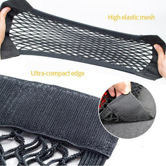 Car Rear Mesh Trunk Seat Elastic Net Storage Bag Organizer