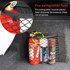 Car Rear Mesh Trunk Seat Elastic Net Storage Bag Organizer