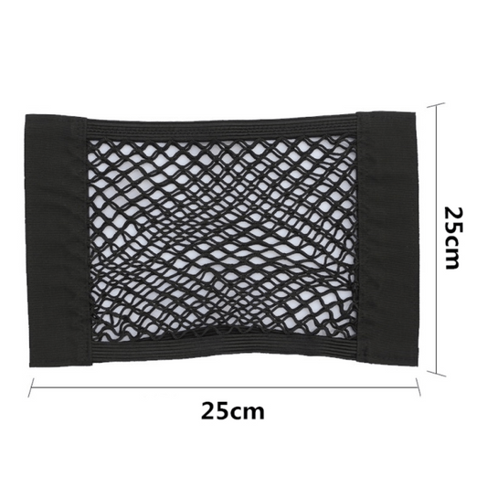 Car Rear Mesh Trunk Seat Elastic Net Storage Bag Organizer