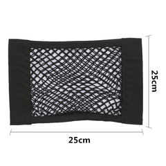 Car Rear Mesh Trunk Seat Elastic Net Storage Bag Organizer