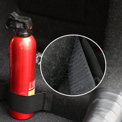 4pcs Car Trunk Storage Fixed Belt Nylon Fire Extinguisher Storage Strap
