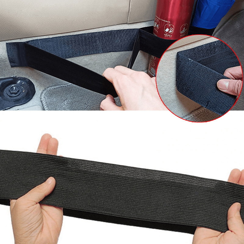 4pcs Car Trunk Storage Fixed Belt Nylon Fire Extinguisher Storage Strap