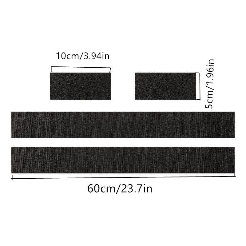 4pcs Car Trunk Storage Fixed Belt Nylon Fire Extinguisher Storage Strap