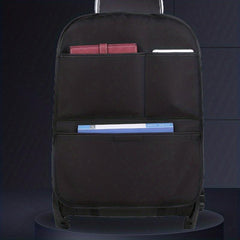 Universal Car Seat Back Storage Bag Anti Kick Pad