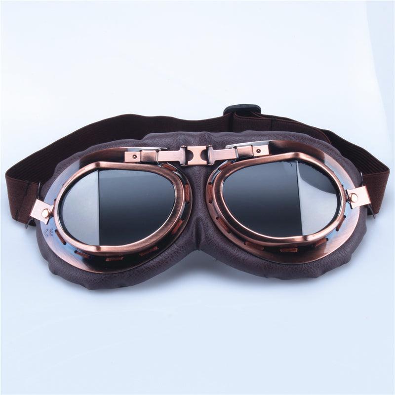 Retro Motorcycle Goggles for Vintage Style Riding