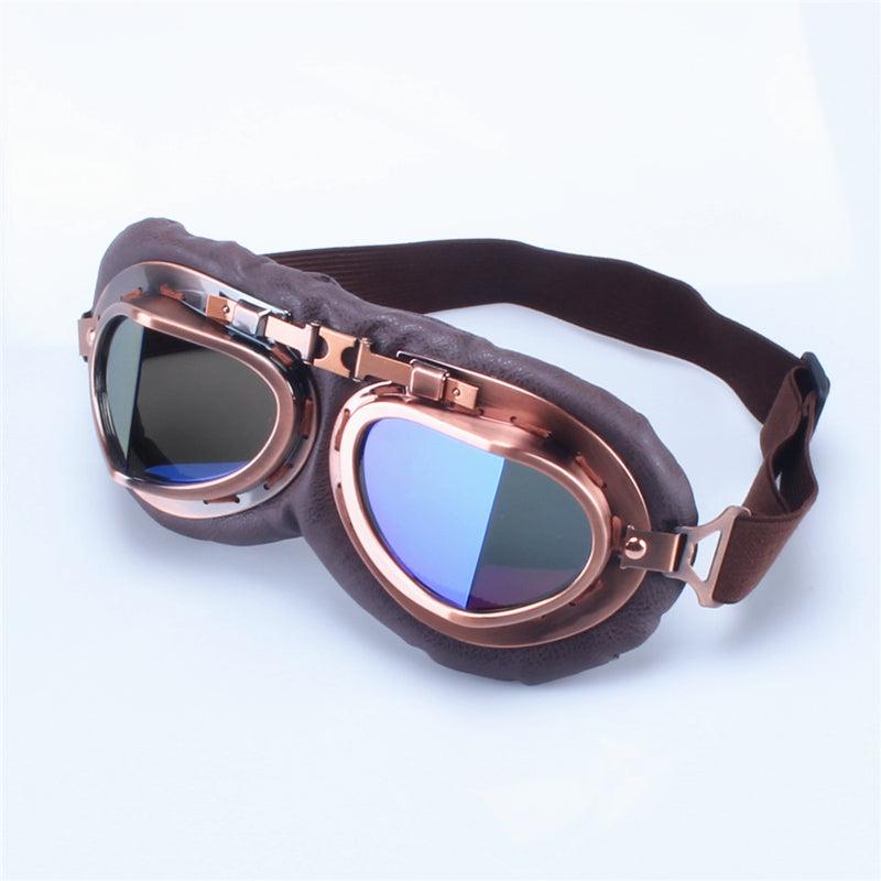 Retro Motorcycle Goggles for Vintage Style Riding