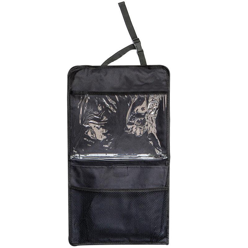 Car Back Seat Organizer Storage Bag Tray Holder Tissue Box Auto Organizers