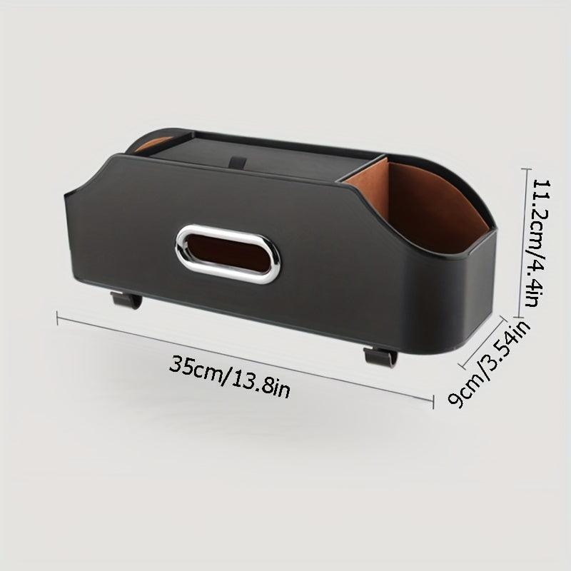 Car Seat Back Storage Box Hanging Bag Car Tissue Box Water Cup Holder