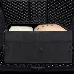 1pc Foldable Car Organizer Car Storage Trunk Large Capacity Storage Bag