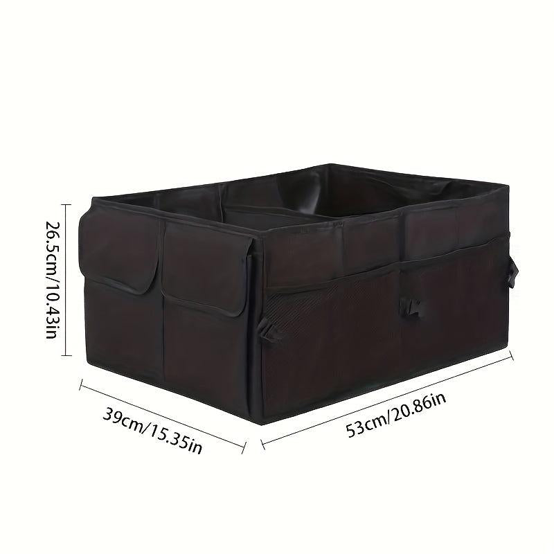 1pc Foldable Car Organizer Car Storage Trunk Large Capacity Storage Bag