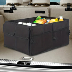 1pc Foldable Car Organizer Car Storage Trunk Large Capacity Storage Bag