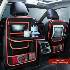 Car Back Seat Storage Bag Hanging Bag Kick Mats Back Seat Protectors
