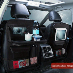 Car Back Seat Storage Bag Hanging Bag Kick Mats Back Seat Protectors