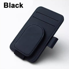 Car Sun Visor Glasses Case Sunglasses Clip Holder Pen Case Eyeglasses