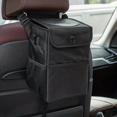 Car Trash Can Organizer Bag - Leakproof Garbage Bin for Vehicle