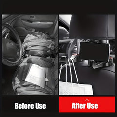 Car Seat Headrest Hook Mobile Phone Bracket Car Back Seat Organizer Hanger