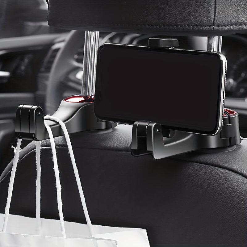 Car Seat Headrest Hook Mobile Phone Bracket Car Back Seat Organizer Hanger