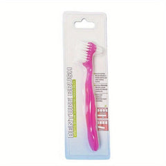 Denture Cleaning Toothbrush Orthodontic Double sided Toothbrush