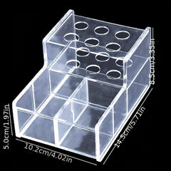 Dental Acrylic Organizer For Syringe Resin Adhesive Dispenser