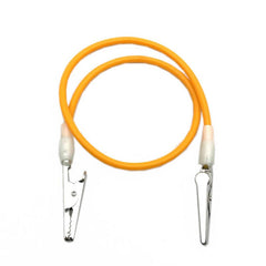 1pc Dental Colorful Bib Clips with Silicone Cord & Spring Loaded Clips