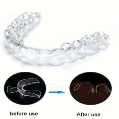 2pcs Silicone Teeth Whitening Braces