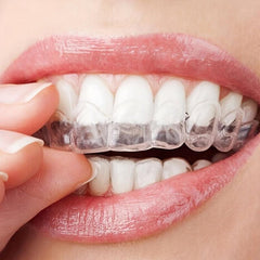2pcs Silicone Teeth Whitening Braces
