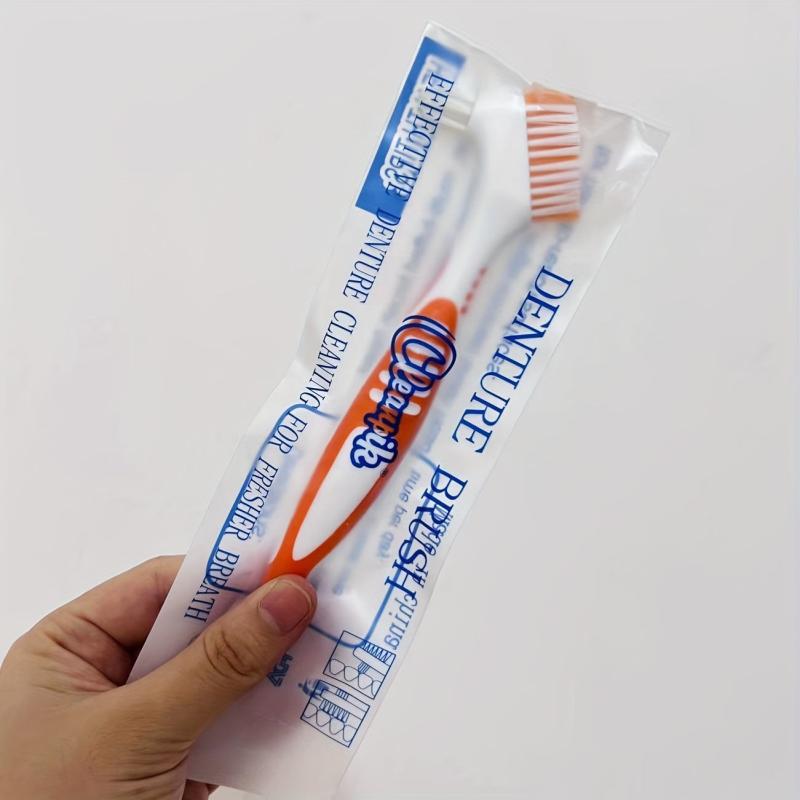 Denture Cleaning Brush Double Sided Toothbrush