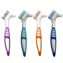 Denture Cleaning Brush Double Sided Toothbrush