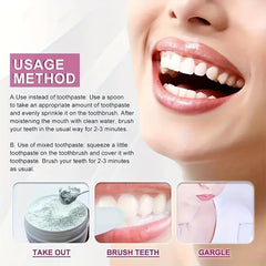 80ml Tooth Cleaning Powder - Clean and Brighten Teeth - Remove Stains