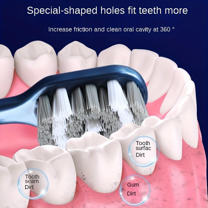 Hard Bristle Toothbrush Pro 360 Cleaning Stain Removal