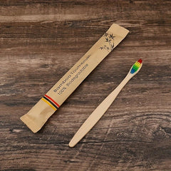 10 Bamboo Toothbrushes Extra Soft Bristles Sensitive Teeth Gums Men Women