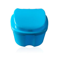Denture Storage Box with Mesh, Drainable, Cleanable