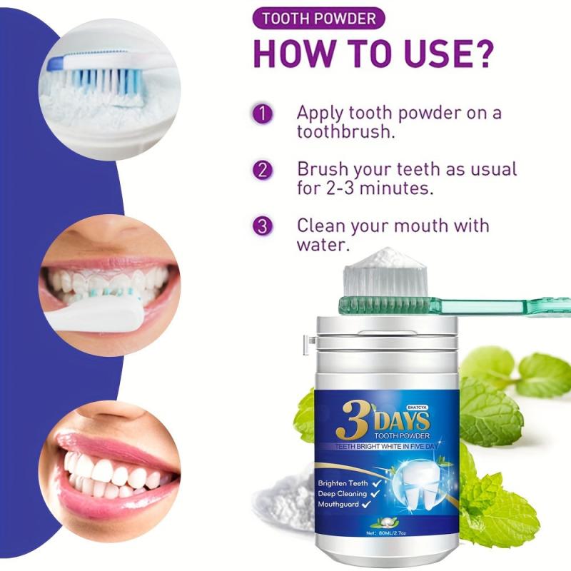 Dirty Mouth Tooth Powder Mint Wh...