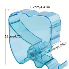 1pc Rotating Cotton Roll Case Dental Storage Container