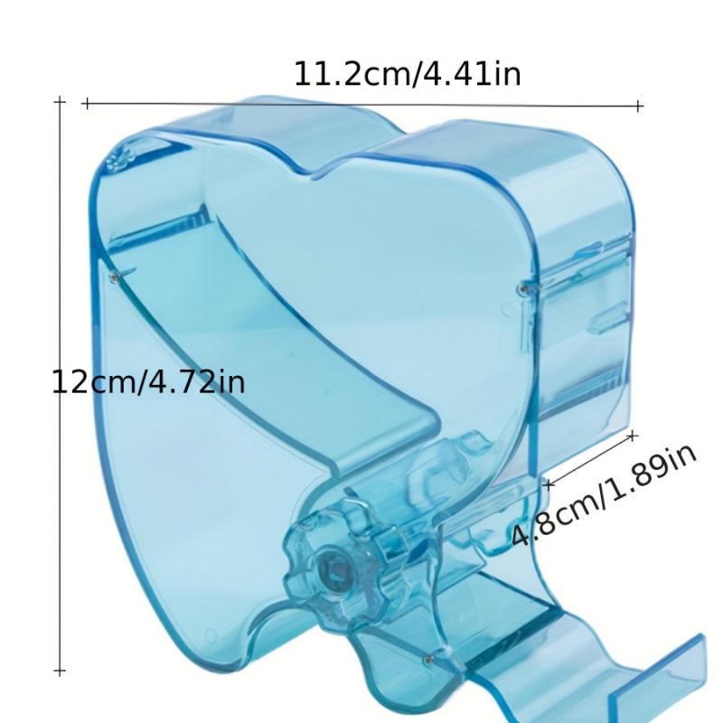 1pc Rotating Cotton Roll Case Dental Storage Container